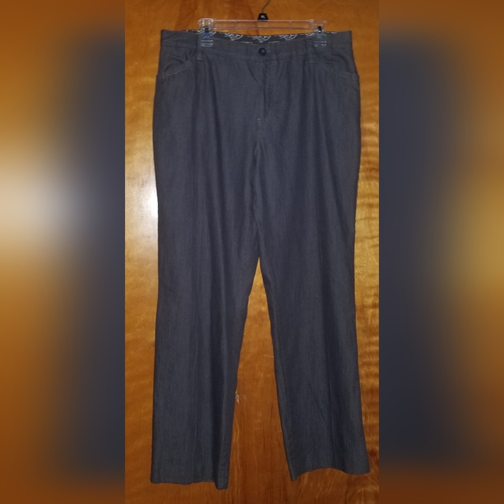 Women's Cato Dark Gray Professional Dress Slacks Size 16